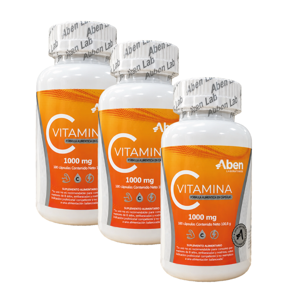 PACK X3 VITAMINA C 1000MG
